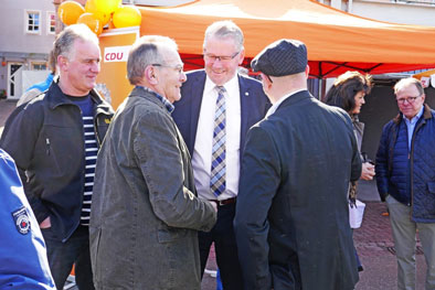 MdB Alois Gerig auf dem Frühjahrsmarkt 2017
